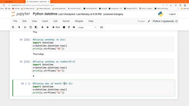 Python basics day-28 (Python date time) смотреть онлайн