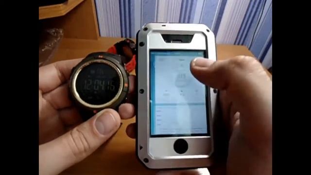 Смарт Часы Smart watch Skmei 1250! Обзор и настройка смотреть онлайн