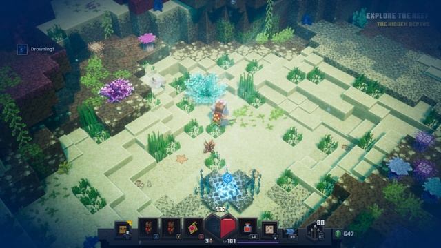 Minecraft Dungeons Hidden Depths | Save Your Breath Achievement / Trophy Guide смотреть онлайн