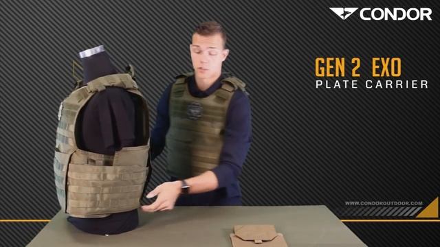 Condor Outdoor Exo Plate Carrier Gen II