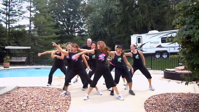 Pitbul ft. Marc Anthony "Rain Over Me" ~GRDanceFitness смотреть онлайн