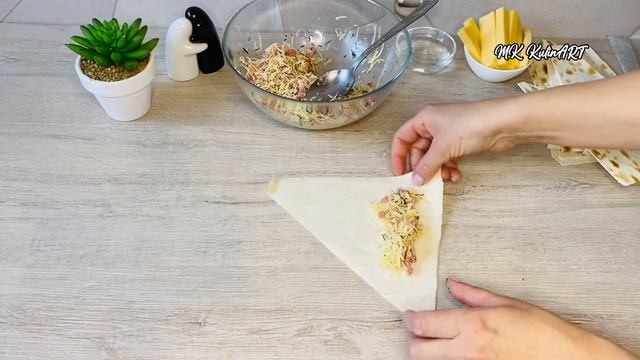 Бери ЛАВАШ и готовь ВКУСНЕЙШУЮ закуску! смотреть онлайн