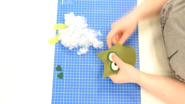 делаем сову из фетра (игрушка) смотреть онлайн