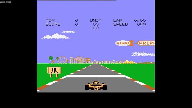 Atari 7800 Longplay Pole Position II смотреть онлайн