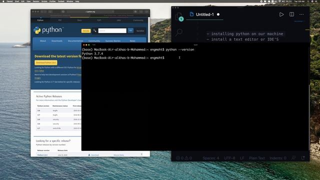 Setup and install Python & VSCODE. #PART1 смотреть онлайн