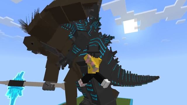 I Cheated in a SUPER GODZILLA Mob Battle || Minecraft PE смотреть онлайн