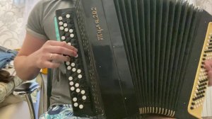 Вальс Дунайский волны на баяне