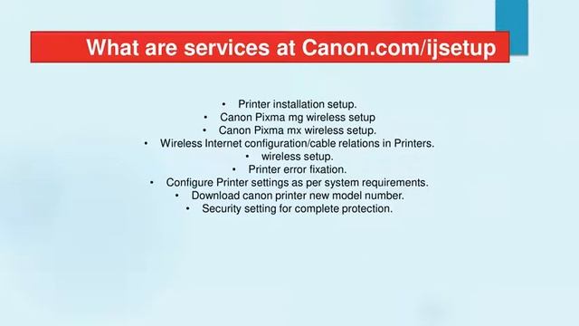 www.canon.com/ijsetup - Canon printer setup смотреть онлайн