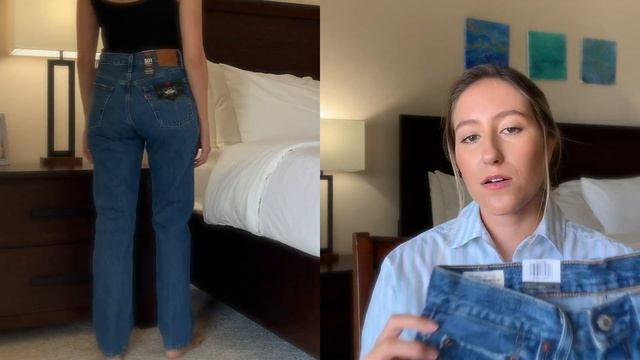 Levi's 501 Originals Vs. 501 Stretch Skinny Jeans | Tawny Alessandra