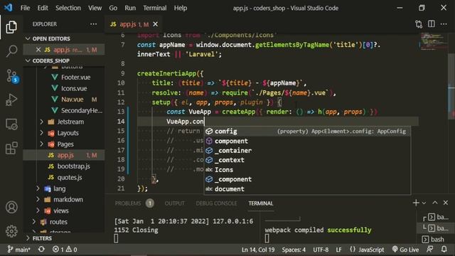 Laravel E-commerce: [5] Format Currency Using Vue Filters смотреть онлайн