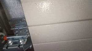 Монтаж секционных ворот #2