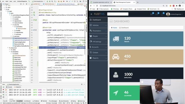 49 - Role-based Authorization with Spring Security - Part 3 смотреть онлайн