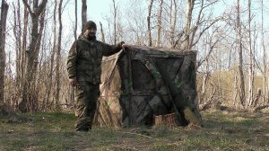 Скрадок  "Бабай"  на утку  | Детальный обзор | Практическое применение