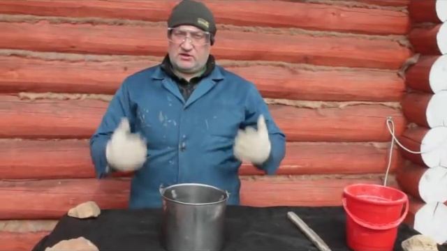 Горячая дезинфекция курятника . Старинный метод. смотреть онлайн