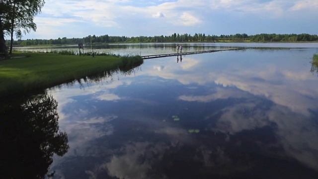 Дом отдыха Заозерье, Псковская область, Пушкиногорский район, июля 2017 смотреть онлайн