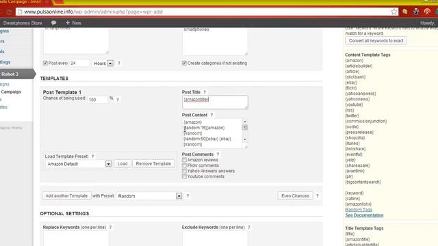 How to make Autoblog Amazon wordpress autopilot смотреть онлайн