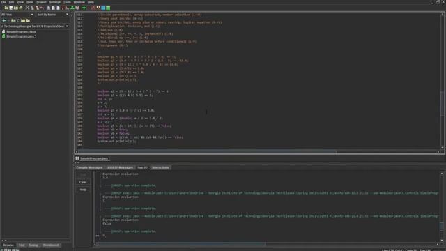 Concept Practice - Complex operator precedence problems смотреть онлайн