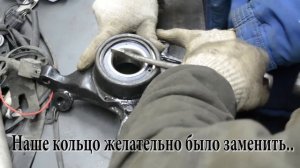 Замена заднего ступичного подшипника mercedes w124