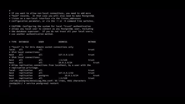 PostgreSQL репликация переключение смотреть онлайн