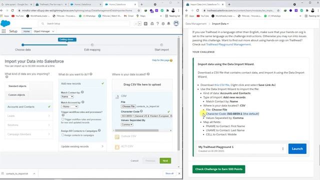 salesforce import data by using data import wizard смотреть онлайн