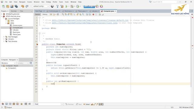 Java Collection - List (ArrayList, LinkedList, Vector) áp dụng Quản lý phòng học смотреть онлайн