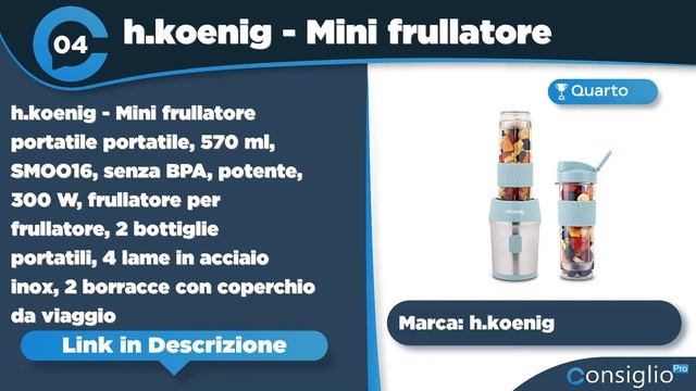 Migliori frullatori Top 7 del 2022 смотреть онлайн