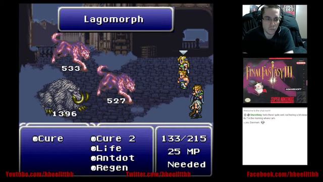 Let's Play Final Fantasy 3 (SNES) Part 54 - Cyan Prerequisite, Getting Mog, and the Moogle Charm смотреть онлайн