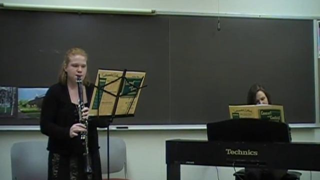 Clarinet Solo - Nocturne - Voxman - Solo and Ensemble 2011 смотреть онлайн