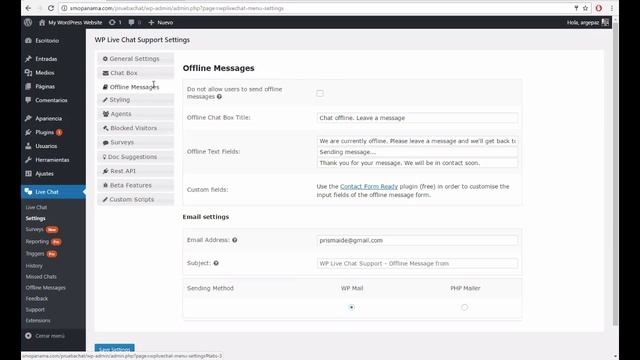 Instalar y configurar el plugin WP Live Chat смотреть онлайн
