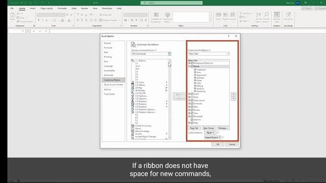 How to Customize Ribbon in Excel | Excel Features смотреть онлайн
