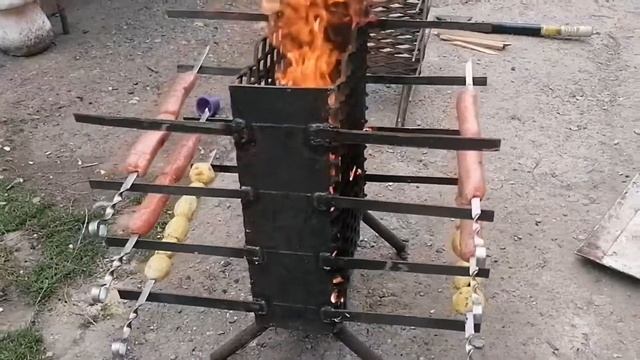 Вертикальный эко мангал смотреть онлайн
