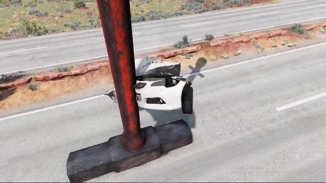 Lexus LX570 vs Giant Hammer ? BeamNG.Drive смотреть онлайн