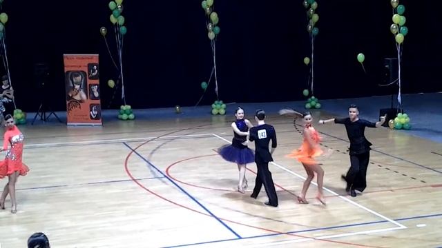 Чемпионат МФСТ Климовск Латина М1 В класс 1/4(9) смотреть онлайн