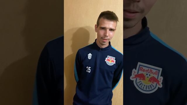 Интервью с лучшим игроком матча!Вратарь Михаил Плотников #️⃣3️⃣5️⃣💙❤️