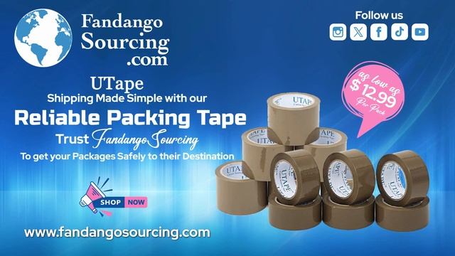 Shipping Made Simple with our Reliable Packing UTape! #packingtape смотреть онлайн
