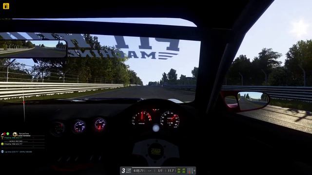 Mitsubishi GTO Twin Turbo Pit Road M - Nurburgring Tourist - #44 6:55.71 Assetto Corsa смотреть онлайн