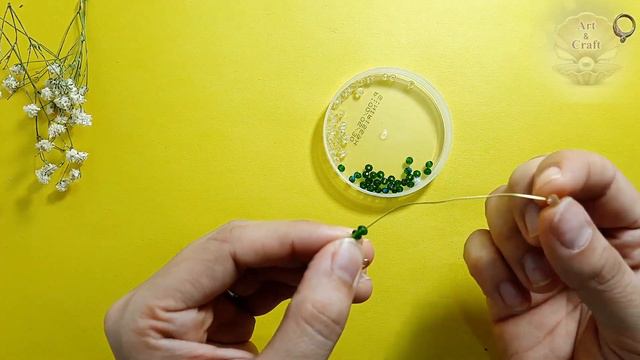 Easy jewelry making | beaded earrings | perfect gift for your friends | Art & Craft смотреть онлайн