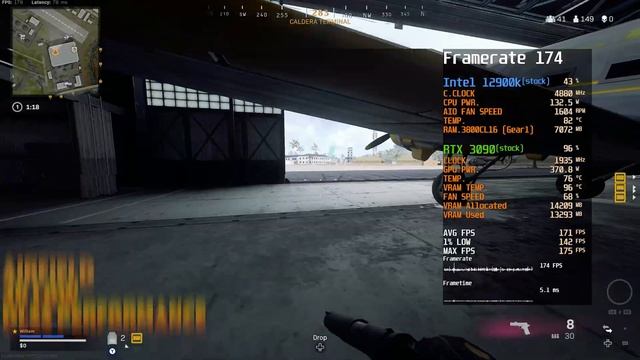 Caldera - RTX 3090 Strix OC + i9 12900K | Call of Duty Warzone (1440p, 4k) | DLSS: On смотреть онлайн