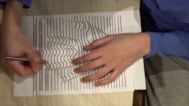 Как нарисовать выпуклый рисунок? Иллюзия смотреть онлайн