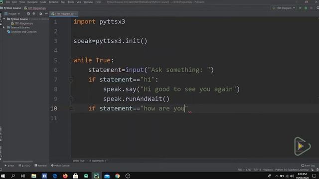 Python Modules | Explanation through Interesting Program [Python For Absolute Beginners] #17 смотреть онлайн