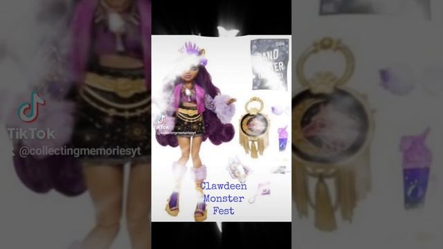 Monster High Clawdeen Monster Fest Doll 2024 #monsterhigh #dolls смотреть онлайн