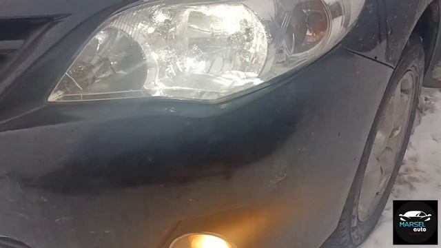 LED лампочки на ближний свет Toyota Corolla | Тойота Королла 150 | Toyota смотреть онлайн