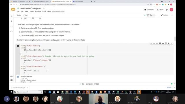 HAP-E Group Python meetings series #2 Data types (Joe M) смотреть онлайн