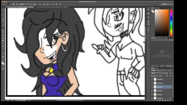 Eternal Love Pg 2 Speed Draw Pt 1 смотреть онлайн
