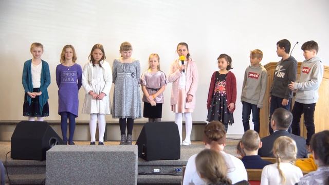 Золотые стихи из библии - Детское служение | 8 Март, 2020 - Slavic Baptist Church Morden смотреть онлайн
