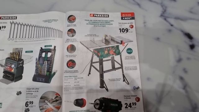 ?J-2 LIDL BRICOLAGE GROS ARRIVAGE PARKSIDE CATALOGUE JEUDI 4 novembre ???⚒️ смотреть онлайн