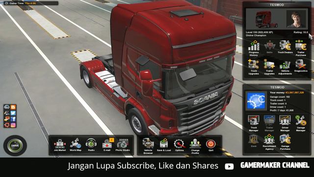 [TIPS] AMPUH TRIK TERBARU 2021 ETS2 1.40-1.41, XP, MONEY, CITY, GARASI OPEN | EURO TRUCK SIMULATOR смотреть онлайн
