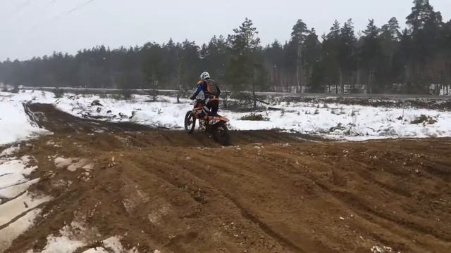 Zhizhin Moto School Мотокросс Тренировка в Дзержинске 26.03.16 смотреть онлайн