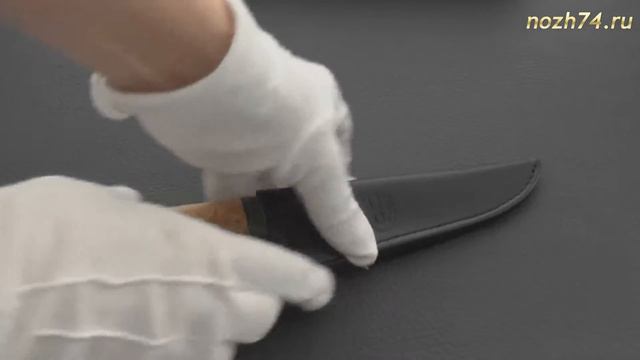 Нож Барибал (Карельская береза, 100Х13М) - nozh74.ru смотреть онлайн