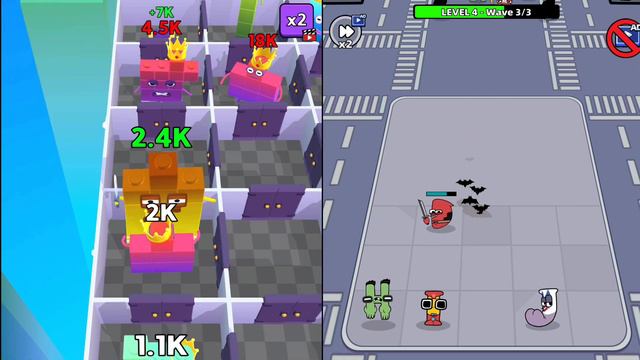 Number Cube: Amaze Room VS Merge Monsters: City Defence смотреть онлайн